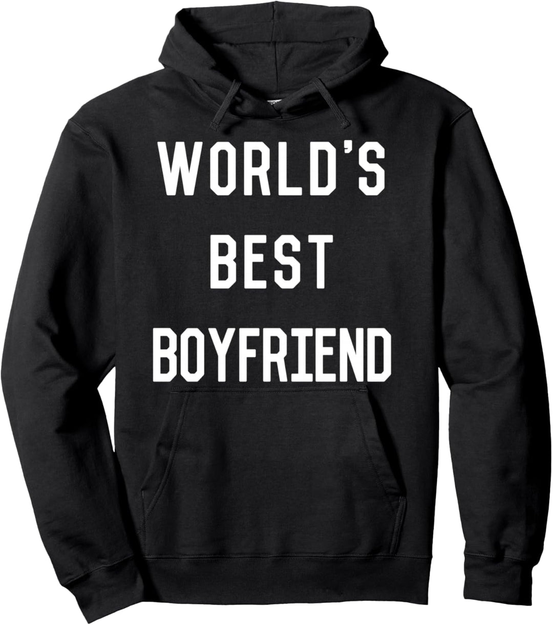 World's Best Boyfriend T-Shirt | Valentinstag Paar Pullover Hoodie