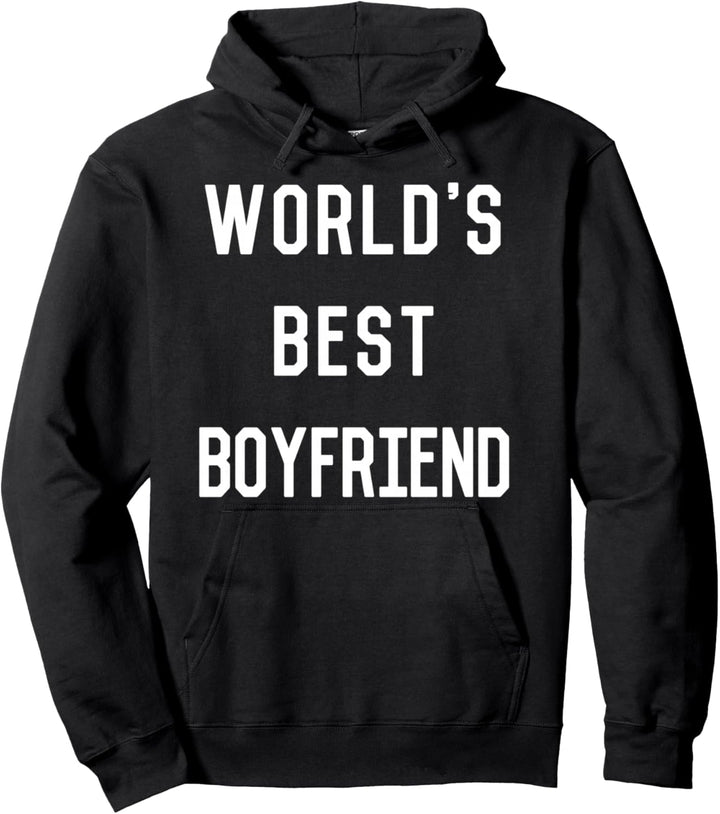 World's Best Boyfriend T-Shirt | Valentinstag Paar Pullover Hoodie