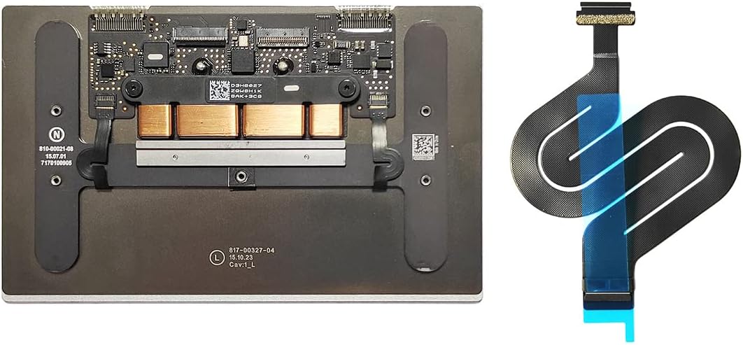 ICTION A1534 Ersatz-Trackpad Touchpad mit Kabel für MacBook 12 Zoll (30,5 cm), Goldfarben