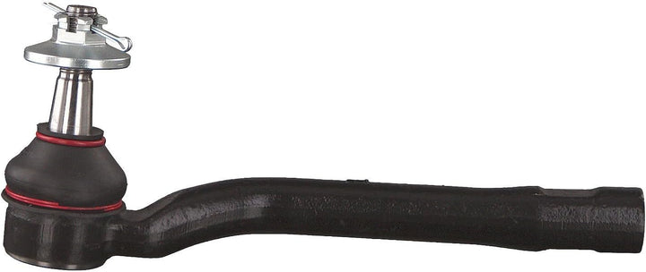 febi bilstein 43215 Spurstangenendstück mit Kronenmutter und Splint , 1 Stück Vorderachse links, Vor