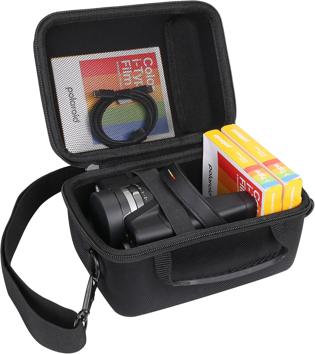 co2CREA Hart Tragbare Schutzhülle Etui Tasche für Polaroid I-2 Instant Camera,Kameratasche kompatibe