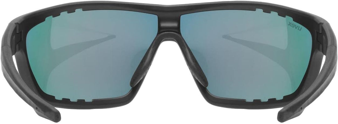 Uvex Unisex Sportstyle 706 Sportbrille (1er Pack) Einheitsgrösse Black Matt/Blue, Einheitsgrösse Bla