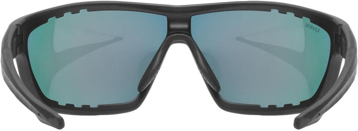 Uvex Unisex Sportstyle 706 Sportbrille (1er Pack) Einheitsgrösse Black Matt/Blue, Einheitsgrösse Bla