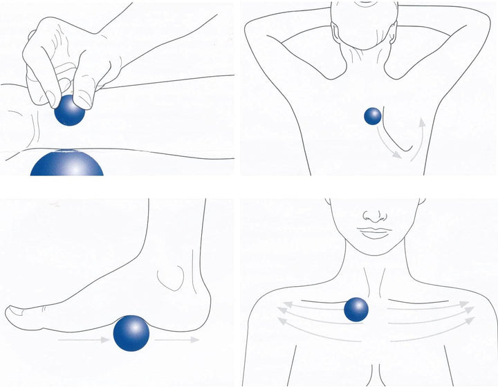 Togu Faszio Tuning Ball Set, blau