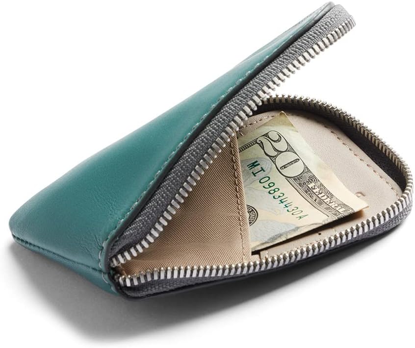 Bellroy Leder Card Pocket Brieftasche (max. 15 Karten und Scheine) - Teal, Teal