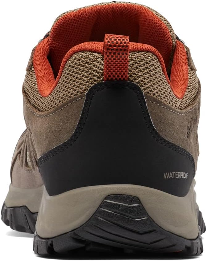 Columbia Redmond III WP wasserdichte Wanderschuhe für Herren 40 EU Pebble X Dark Sienna, 40 EU Pebbl