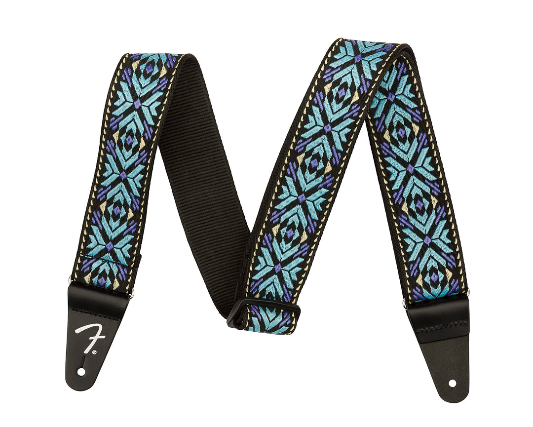 Fender Unisex J Mascis Serie Gitarrengurt Einheitsgrösse Blaue Schneeflocke, Einheitsgrösse Blaue Sc