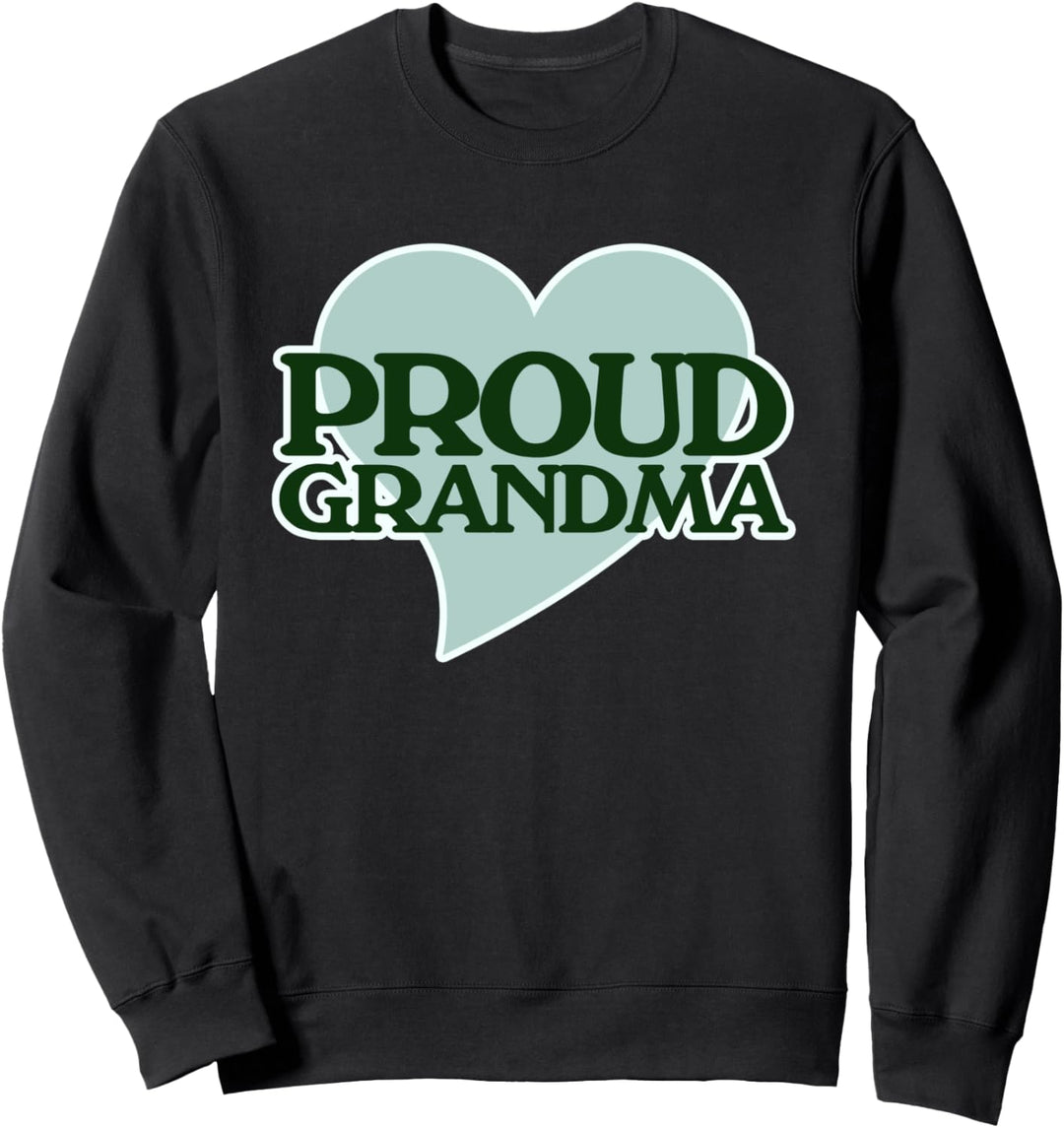 Proud Grandma Heart Sweatshirt