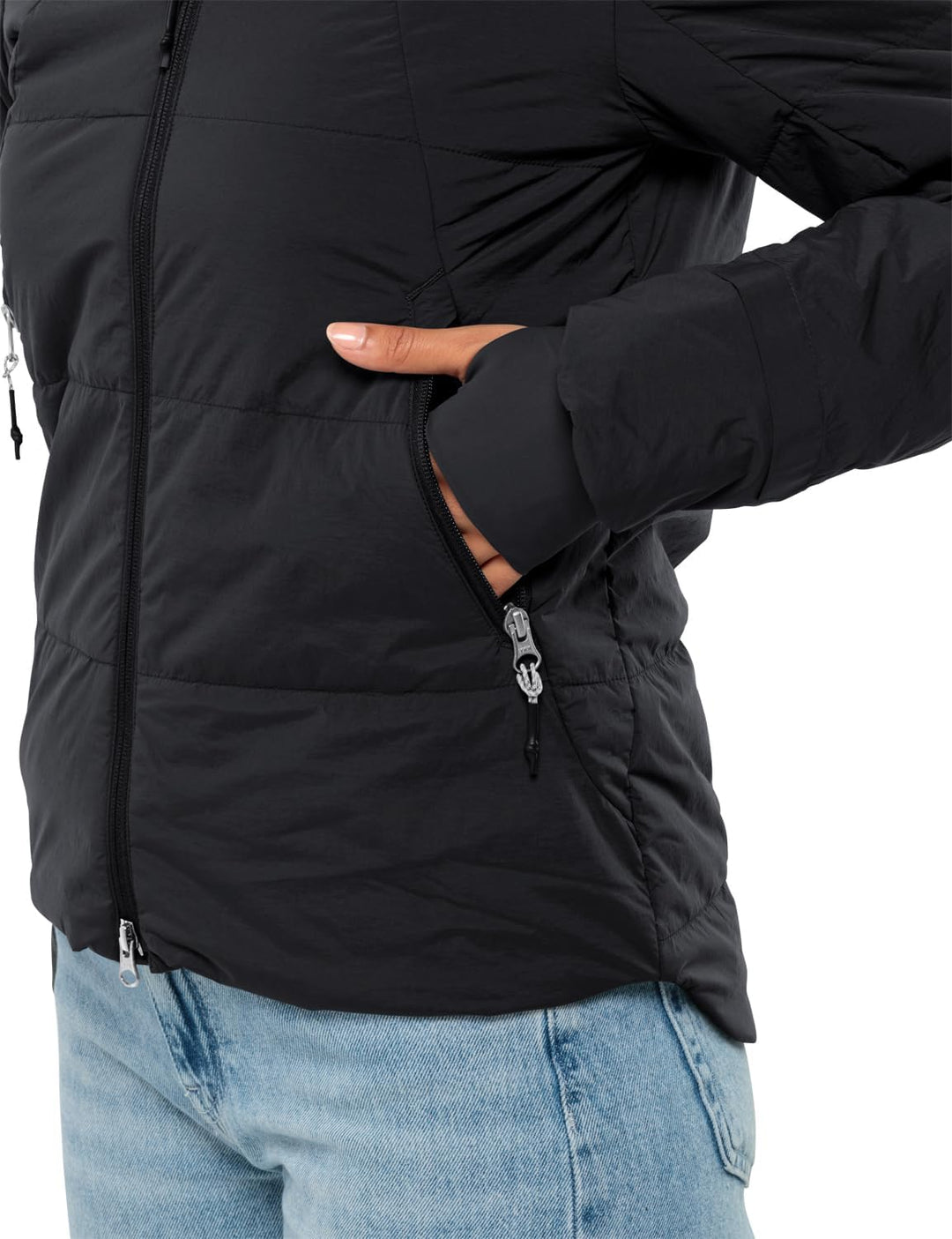 Jack Wolfskin Damen Bike Commute Jacke XS Phantom, XS Phantom