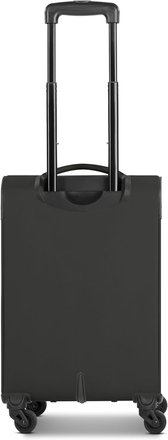 SMARTBOX Weichgepäck Kabinen-Koffer für Damen & Herren | Kleiner Cabin-Trolley 36 x 23 x 57 cm | 4 R
