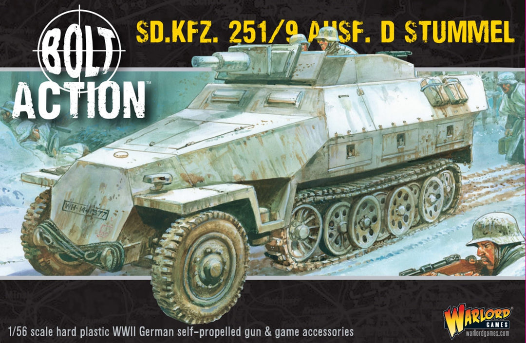 SD.KFZ 251/9 Ausf D (Stummel) Half-Track SW