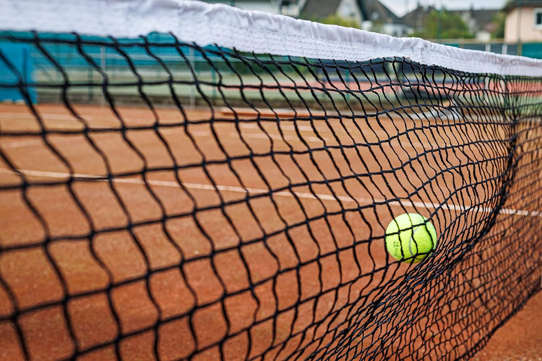 Carrington® 3mm-Tennisnetz - Club Turnier - Spezielles Matschnetz mit schmutzabweisendem Band!