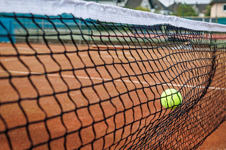 Carrington® 3mm-Tennisnetz - Club Turnier - Spezielles Matschnetz mit schmutzabweisendem Band!