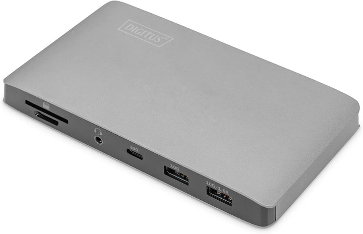 DIGITUS Thunderbolt™ 3 Dockingstation 8K, USB Type-C™, USB 3.0, 7-Port, Travel 2X Video, 3X USB 3.0,