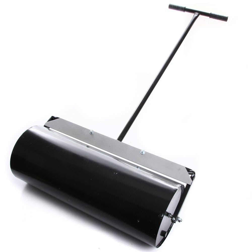 rg-vertrieb Rasenwalze Handwalze Gartenwalze Gartenrolle Walze 80cm Bodenwalze