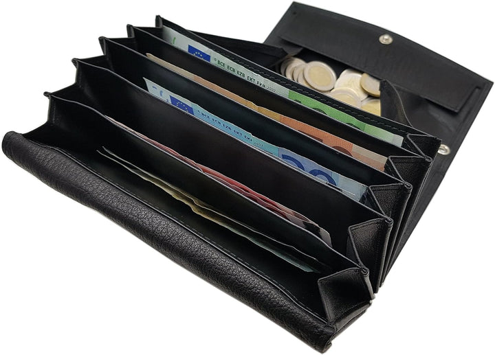 myledershop Echt Büffelleder Kellnerbörse/Geldbörse/Geldbeutel/Portemonnaie/Portmonaise/Geldtasche/P