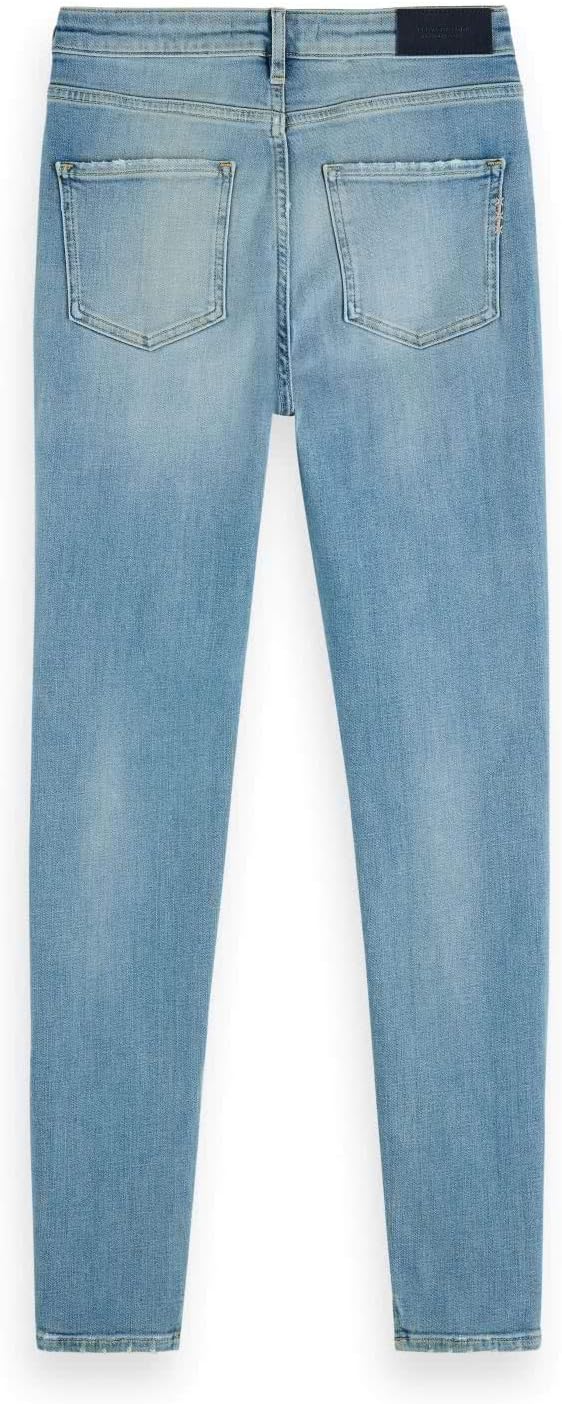 Scotch & Soda Womens Haut - Clear Sky Skin - Clear Sky Jeans, Sky-3806, 26W x 32L