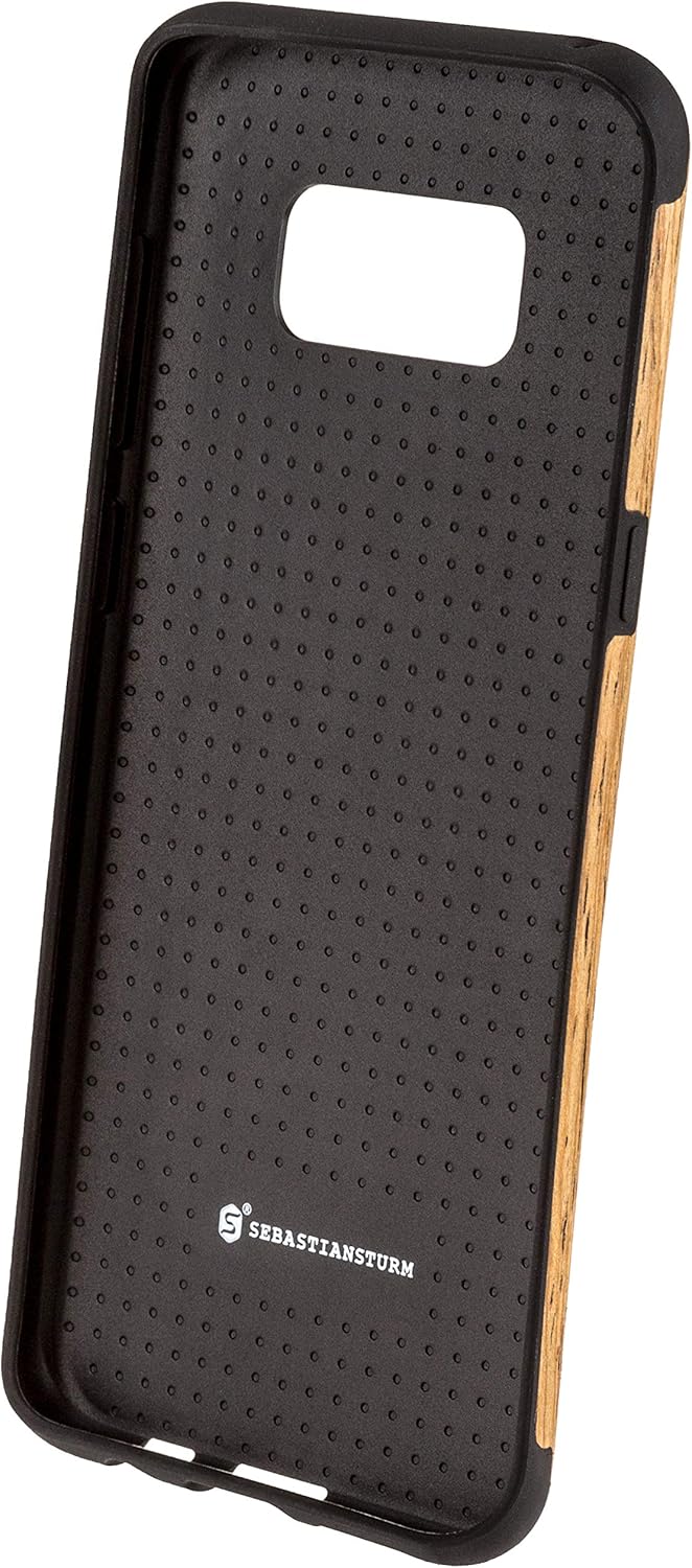 SEBASTIAN STURM Handyhülle "MAXI" | Hergestellt aus echtem Holz "Dalbergia" in einer TPU-Hülle | Kom