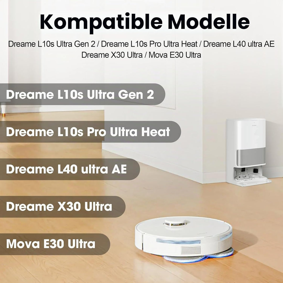 Zubehör für Dreame L10s Ultra Gen2 /L10s Pro Ultra Heat | Ersatzteile für L40 Ultra A | AE/Mova E30