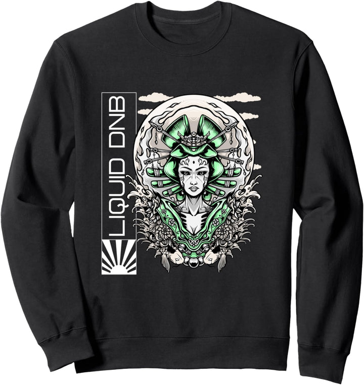 Liquid Drum And Bass Jungle EDM DnB Rave Sweatshirt