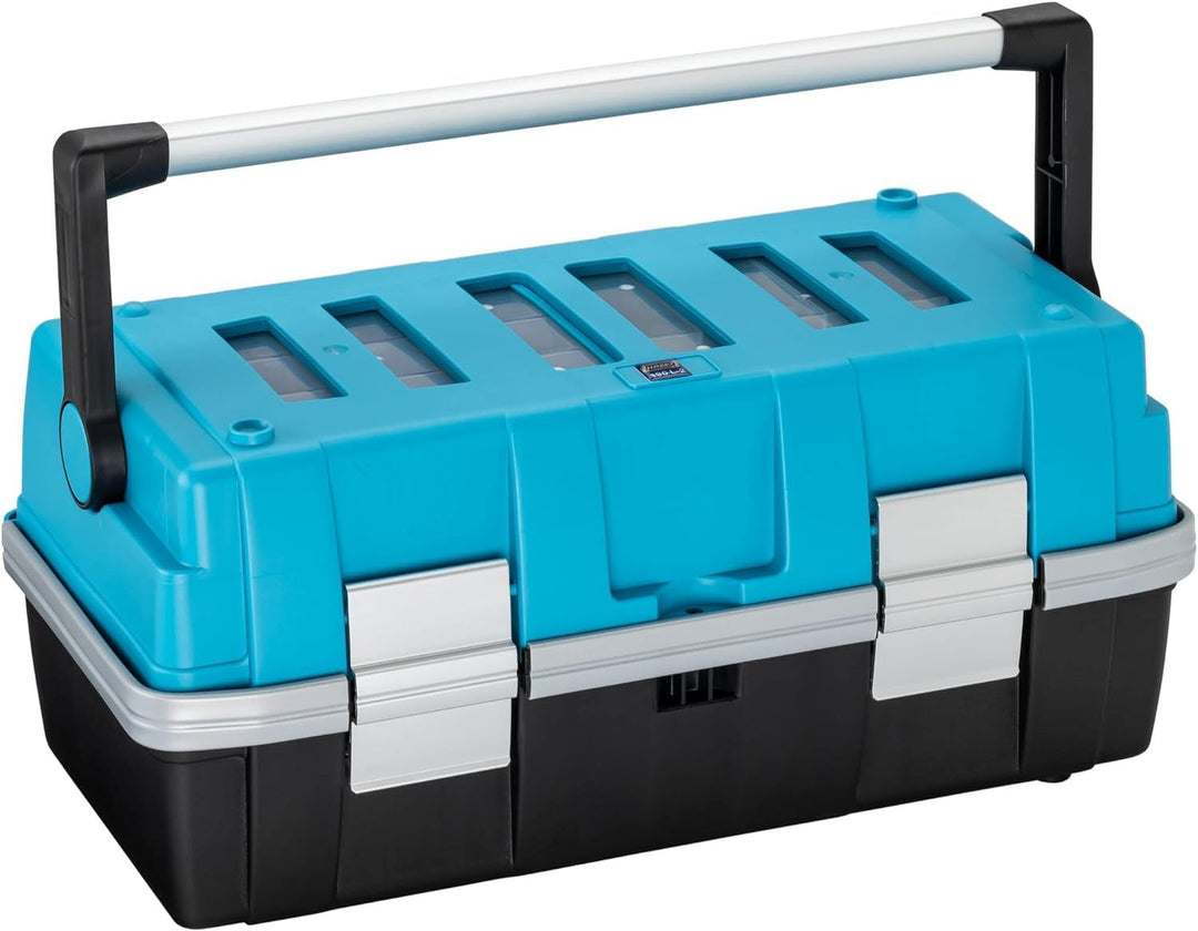 HAZET Kunststoff-Werkzeugkasten 190L-2 | leer | 26,4 x 22,8 x 47,4 cm | robuster Werkzeugkasten für