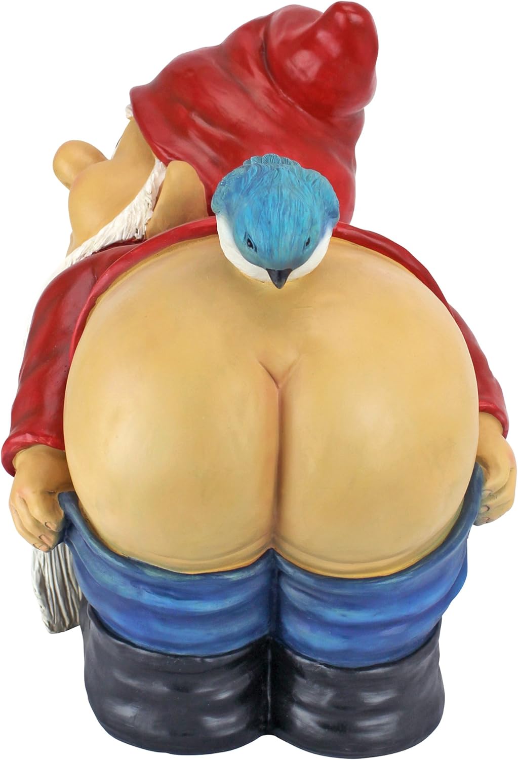 Design Toscano Gartenzwerg Loonie Moonie, mehrfarbig, Masse: 23 x 30,5 x 30,5 cm Gnome Statue: Large