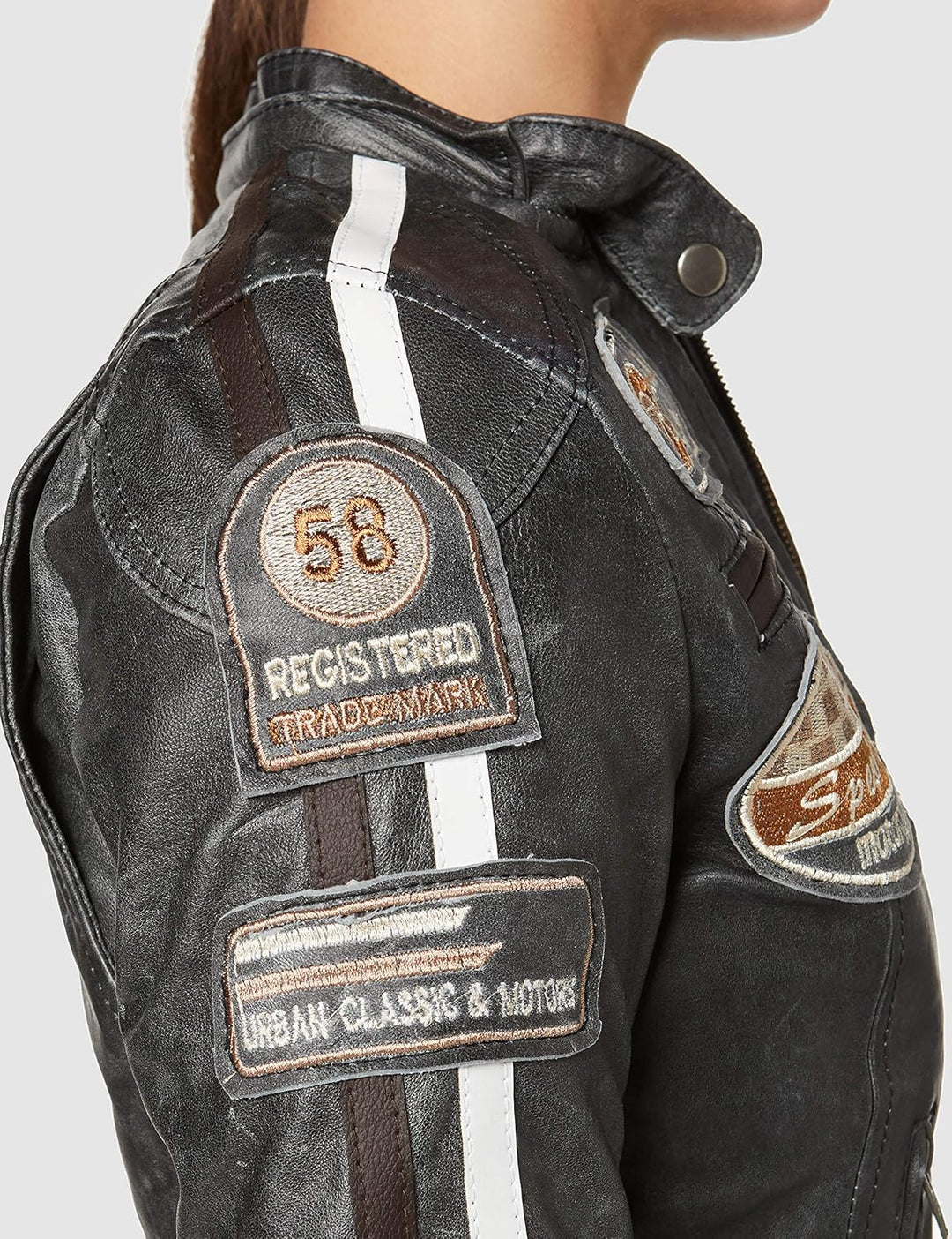 Urban Leather 58 Damen S Breaker, S Breaker