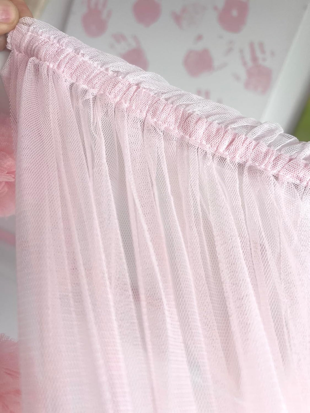 Baby Fancyroom Hausbett Himmel Betthimmel rosa für Kinderbett Kinderzimmer Baldachin Bettvorhang Bet