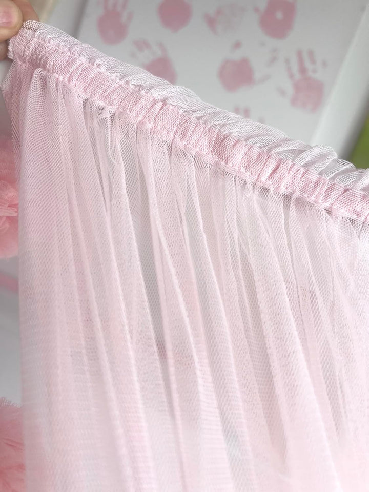 Baby Fancyroom Hausbett Himmel Betthimmel rosa für Kinderbett Kinderzimmer Baldachin Bettvorhang Bet