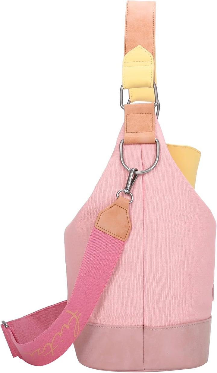 Fritzi aus Preussen Damen Izzy07 Canvas Hobo-Tasche Candy, Candy
