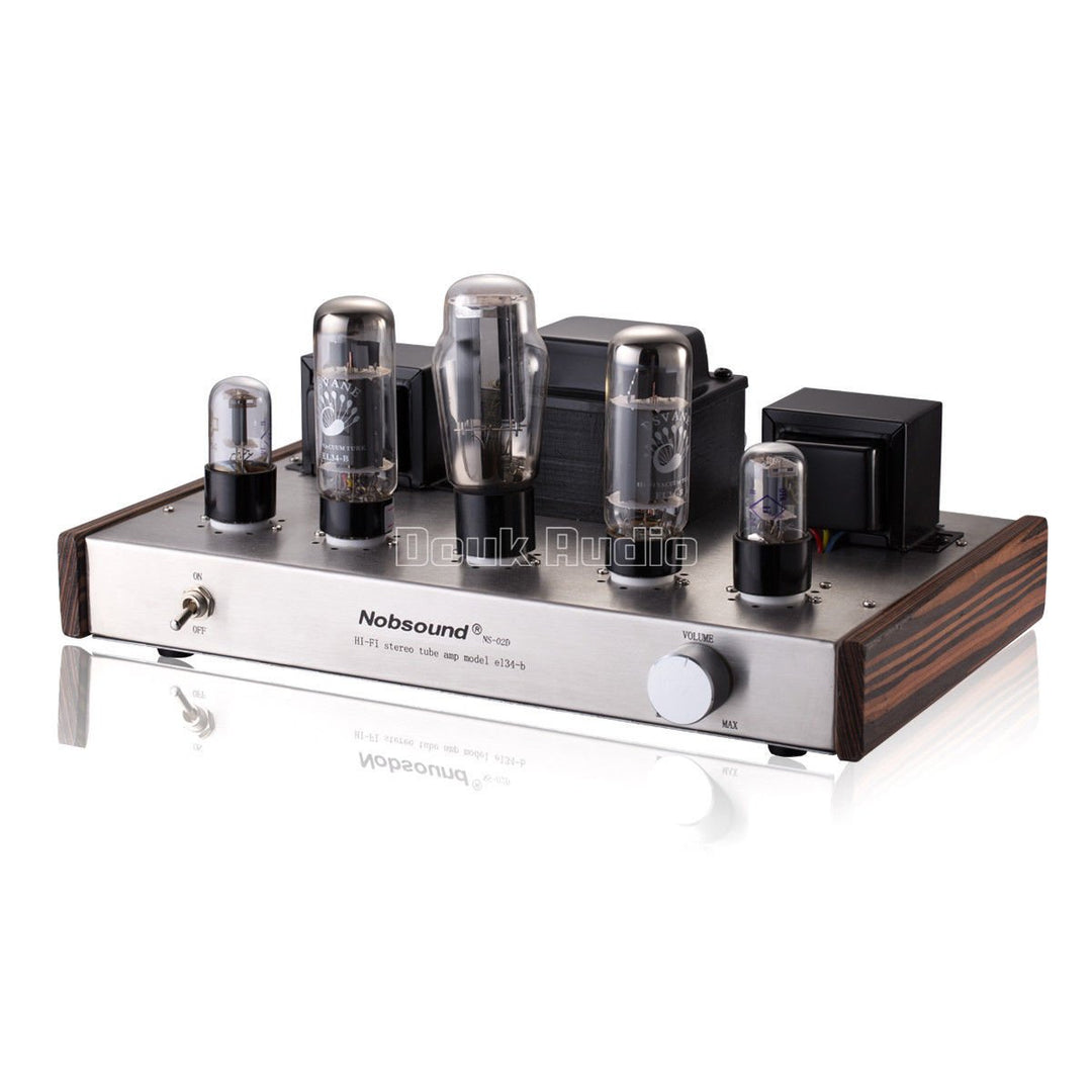 Nobsound HiFi EL34 Valve Tube Amplifier Classic 2.0 Channel Stereo Single-Ended Class A Röhrenverstä