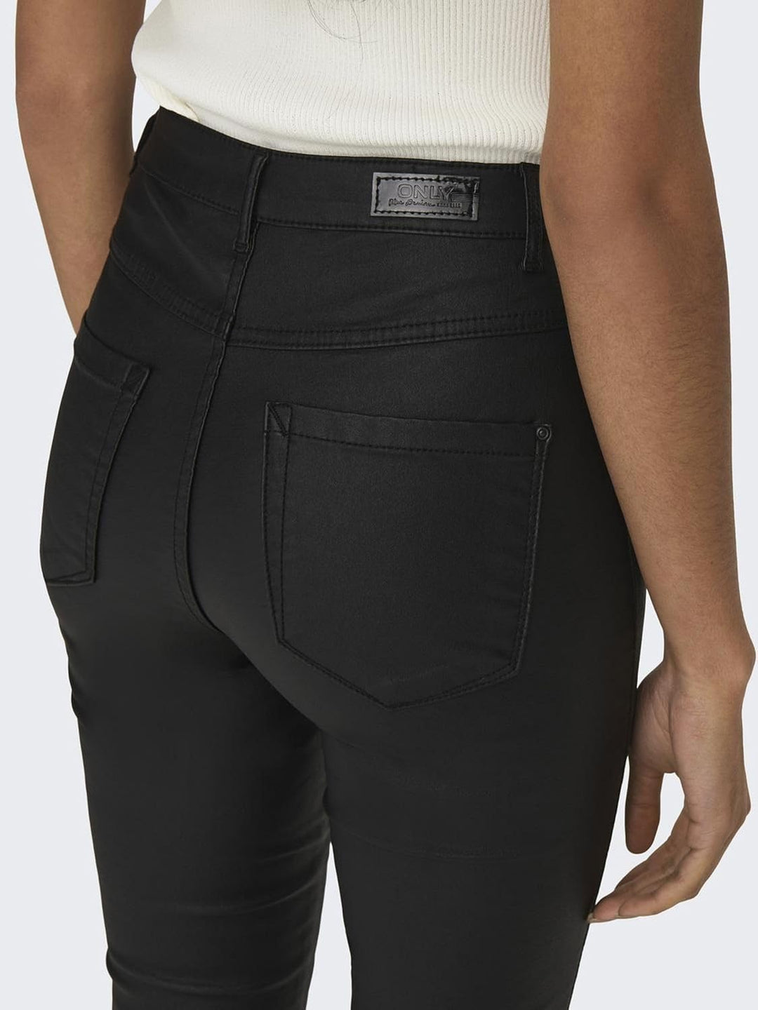 ONLY Female Kunstlederhosen ONLROYAL Skinny Fit Kunstlederhosen XS / 34L Black 1, XS / 34L Black 1