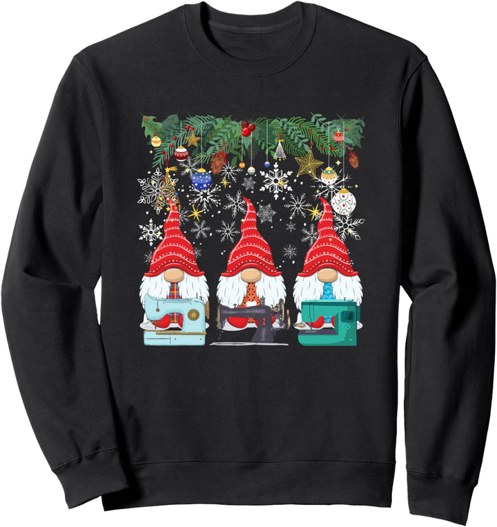 Nähen von Gnomen Quilten Gnomies Xmas - Quilter Sweatshirt