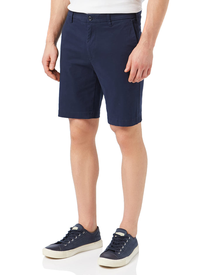 Dockers Herren Smart Supreme Flex Modern Chino Short Hose 28 Navy Blazer, 28 Navy Blazer