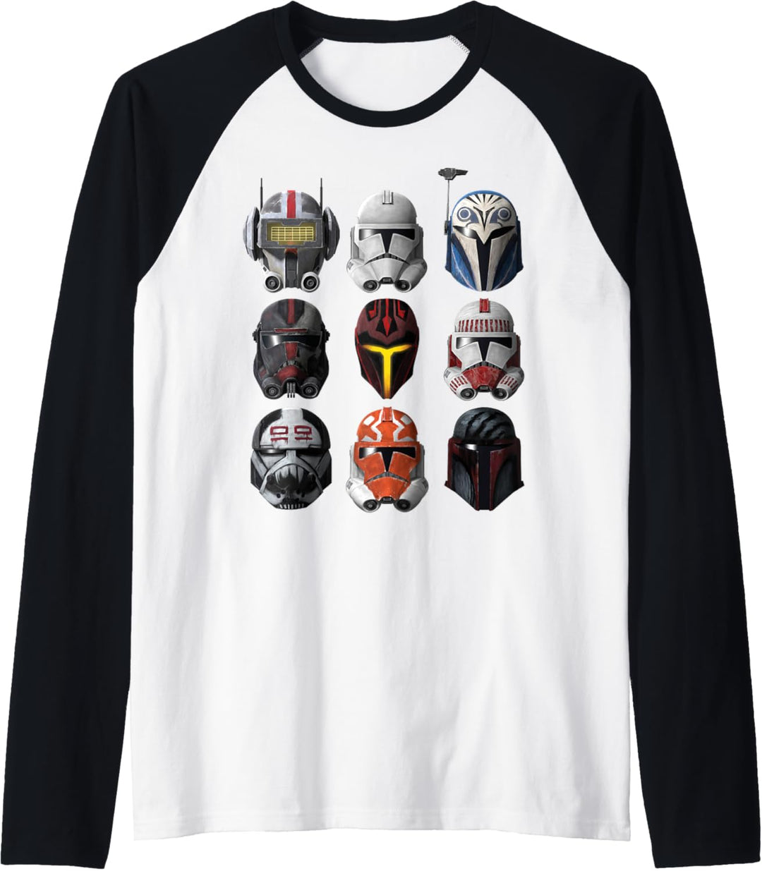 Star Wars: The Clone Wars Clone Helmets Raglan