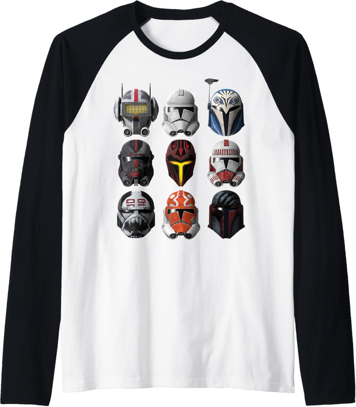 Star Wars: The Clone Wars Clone Helmets Raglan