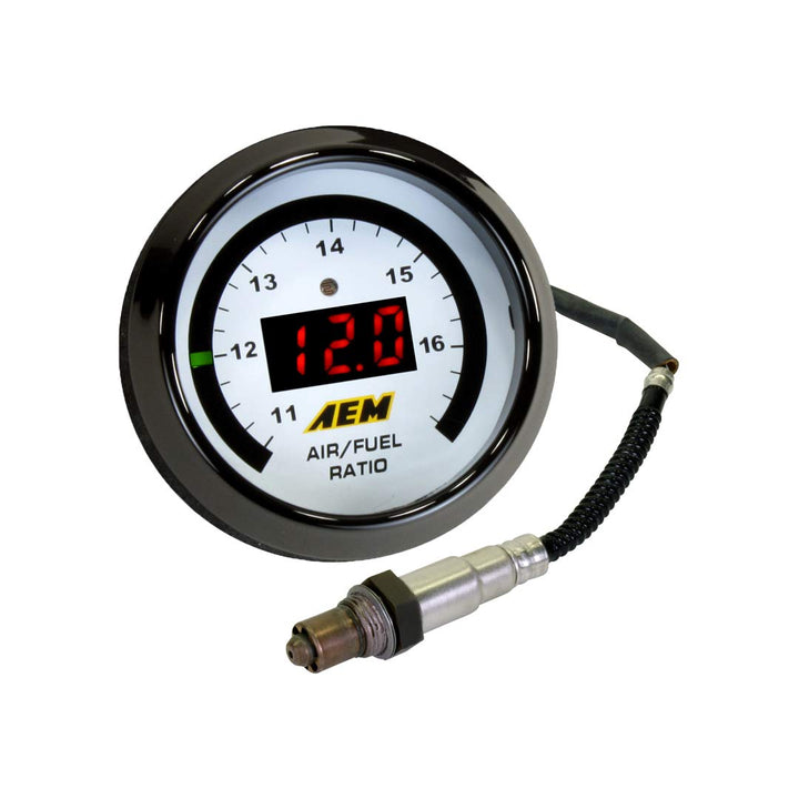 AEM 30-4110 Wideband O2 Luft/Kraftstoff UEGO, Schwarz Brauch, Brauch