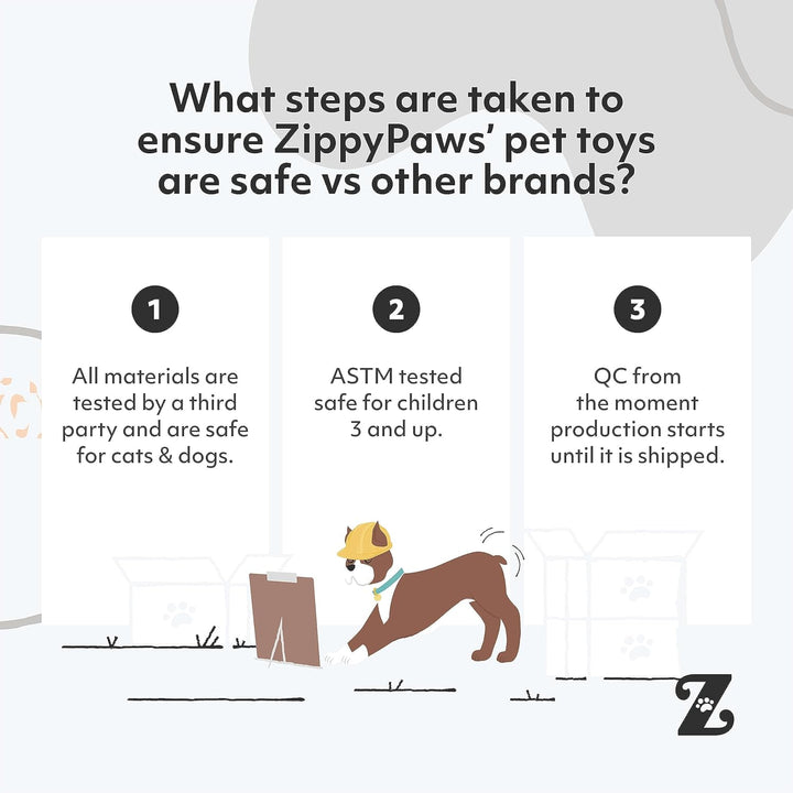 Zippy Burrow™ – Churro-Tüte | Interaktives Hundespielzeug mit Plüsch-Churros | Versteck- und Suchspi