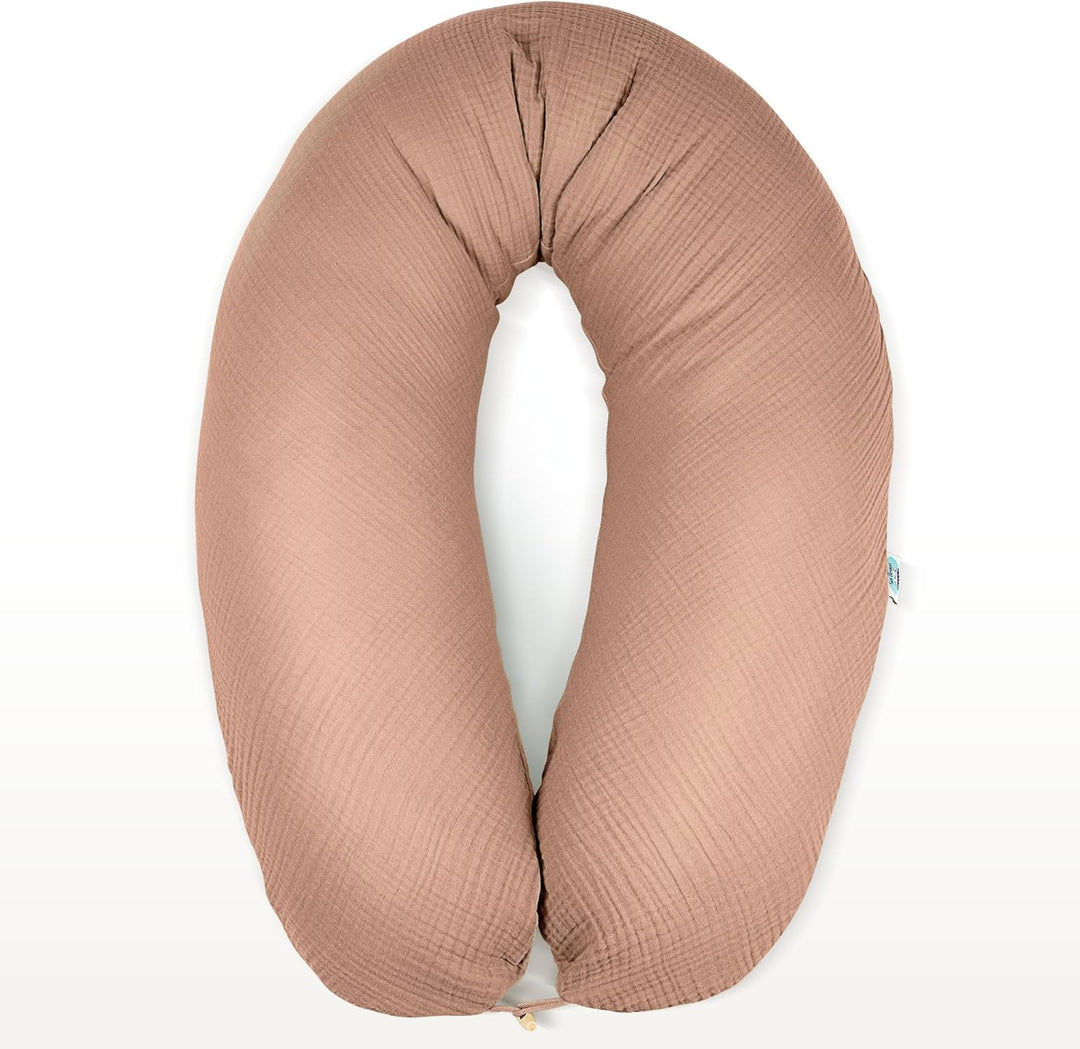sei Design Stillkissen Mikroperlen XXL Lagerungskissen Schwangerschaftskissen Seitenschläferkissen 1