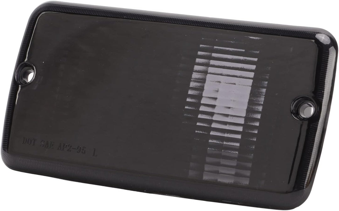 Qiilu Seitenmarkierungs Ecklichtabdeckung Parkblinker Lampengehäuse Lampenabdeckung der Vorderen Sto