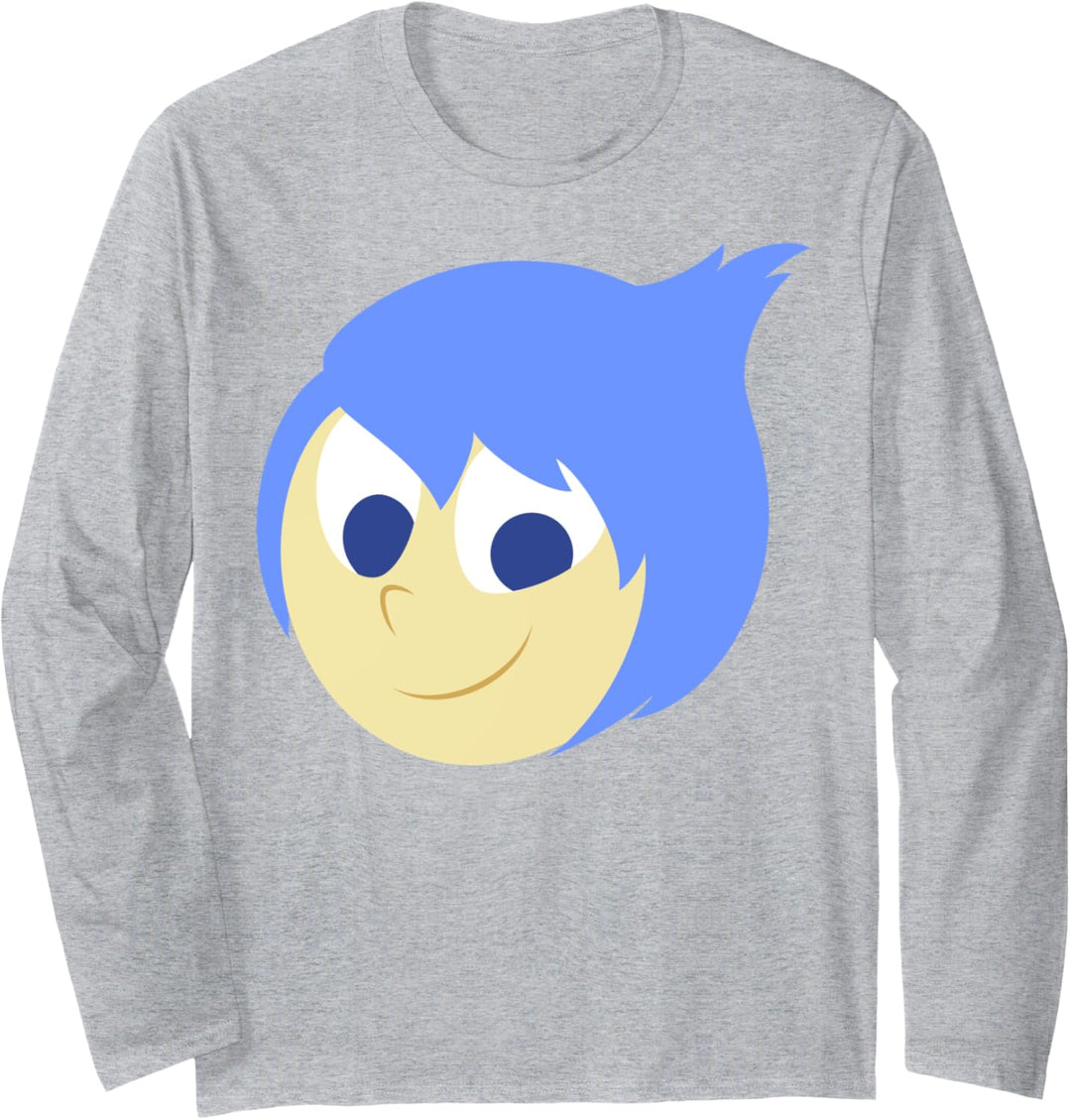 Disney Pixar Inside Out Joy Large Face Portrait Langarmshirt