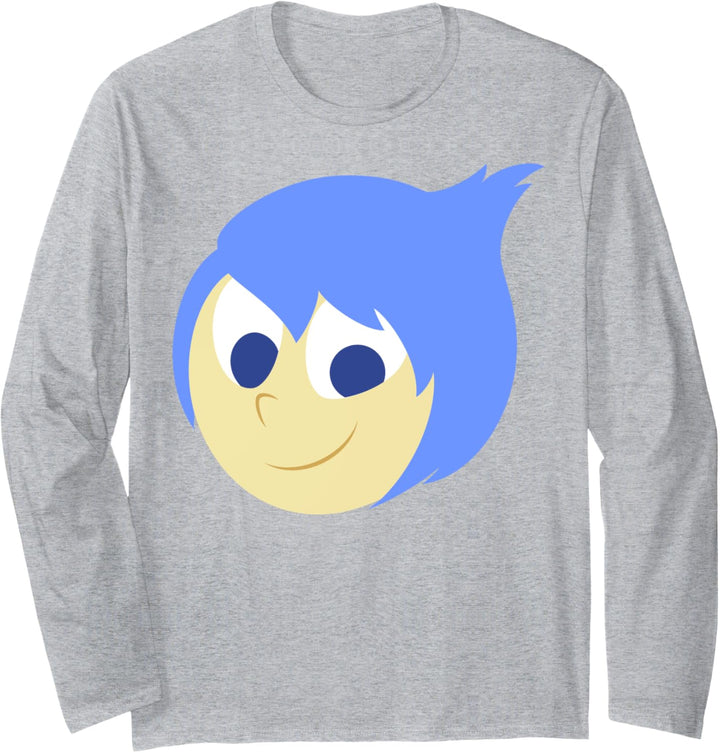 Disney Pixar Inside Out Joy Large Face Portrait Langarmshirt