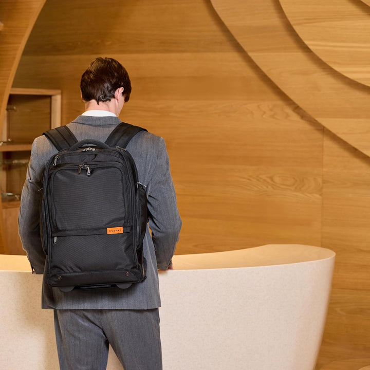 Everki 123 Laptop-Rucksack mit Rollen – Für 15,6"-Laptops und 16"-MacBooks, Rollrucksack für Damen u