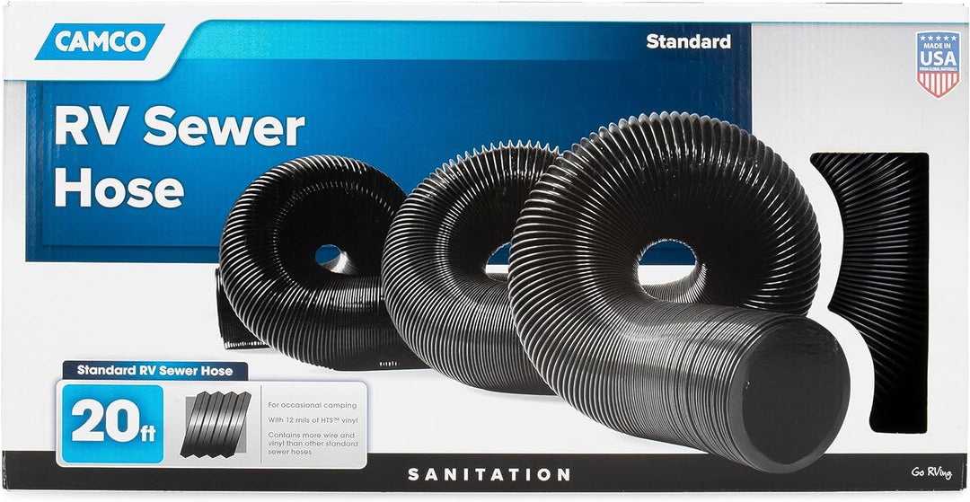 Camco 39611 rv-Sewer-Hoses Standard 20 ', Standard 20 '