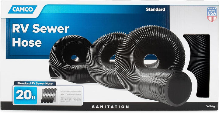 Camco 39611 rv-Sewer-Hoses Standard 20 ', Standard 20 '