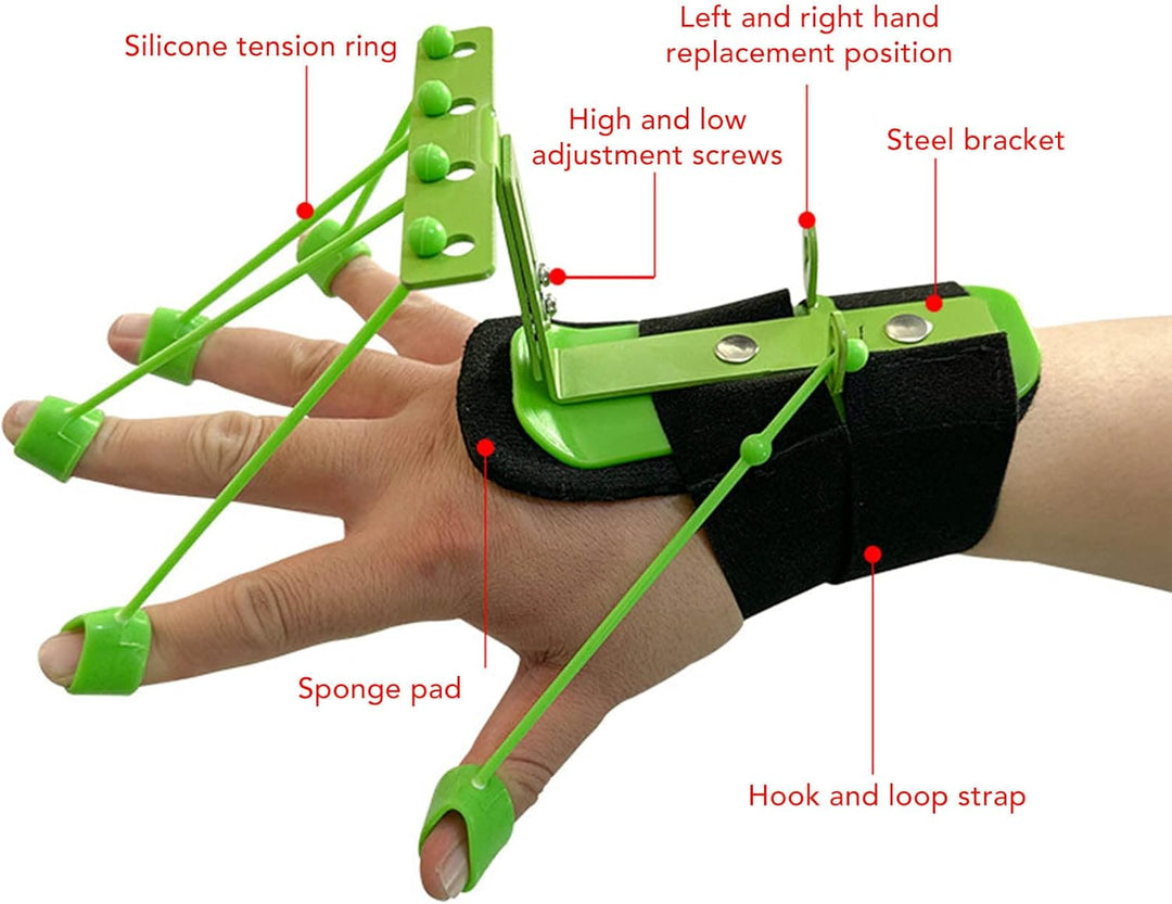 Fockety Fingerstärkung, Finger- und Handtrainer, Multifunktions-Handgriff-Krafttrainer, Finger-Wider