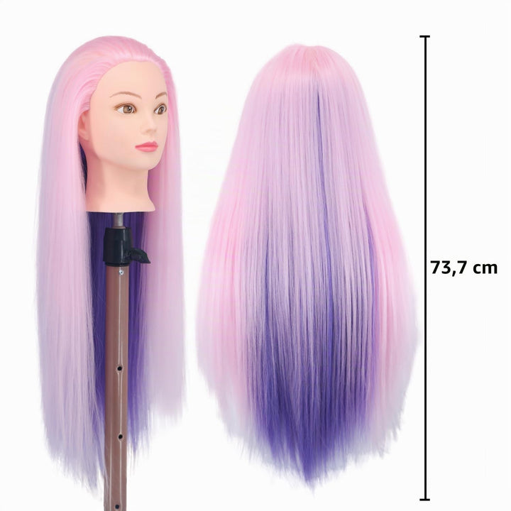 29 Zoll Trainingsköpfe für Friseure Übungskopf Friseurkopf Friseursalon Puppenkopf Friseur Mannequin