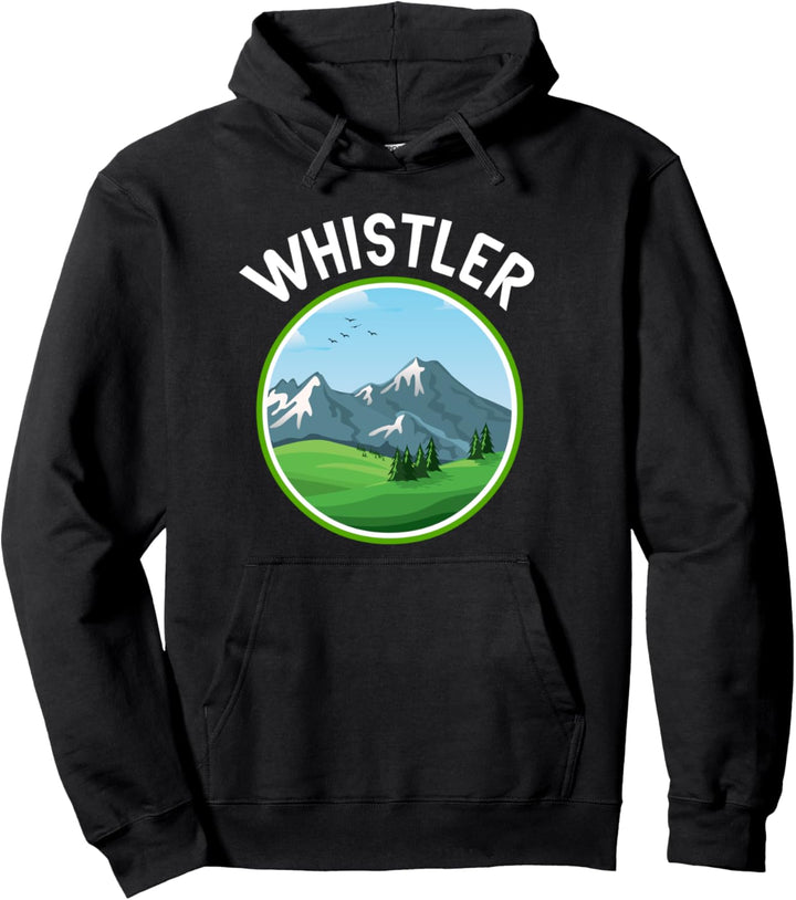 Whistler BC Kanada Urlaub Souvenir Pullover Hoodie
