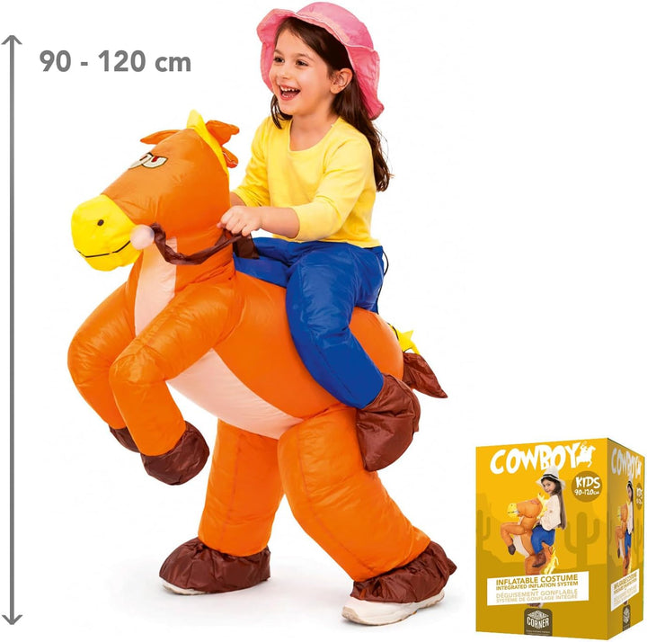 Aufblasbares Kostüm für Kinder | Kostüm für die Kostümparty | Aus strapazierfähigem Polyester - Ange