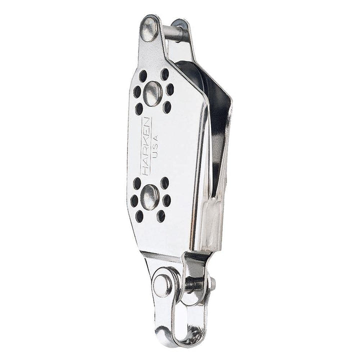 HARKEN 22 mm Fiddle Micro Block mit V-Jam Becket [245] 22mm Sheave Geige mit Becket und Klampe, 22mm